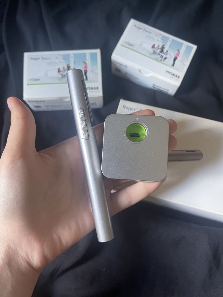System FM Roger Focus Phonak Pen aparat sluchowy