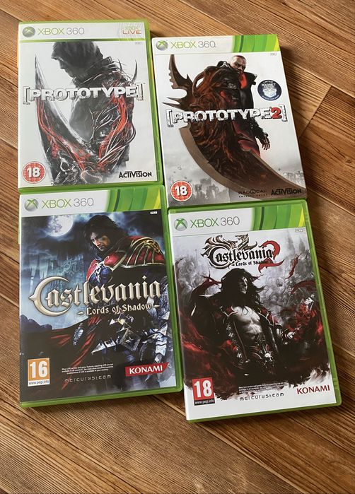 Xbox 360: Splatterhouse, Prototype, Castlevania, Spider-Man, Lollipop