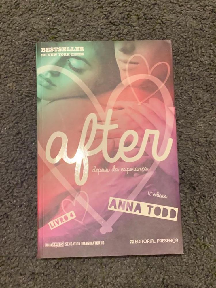 Livros da coleccao After - Anna Todd