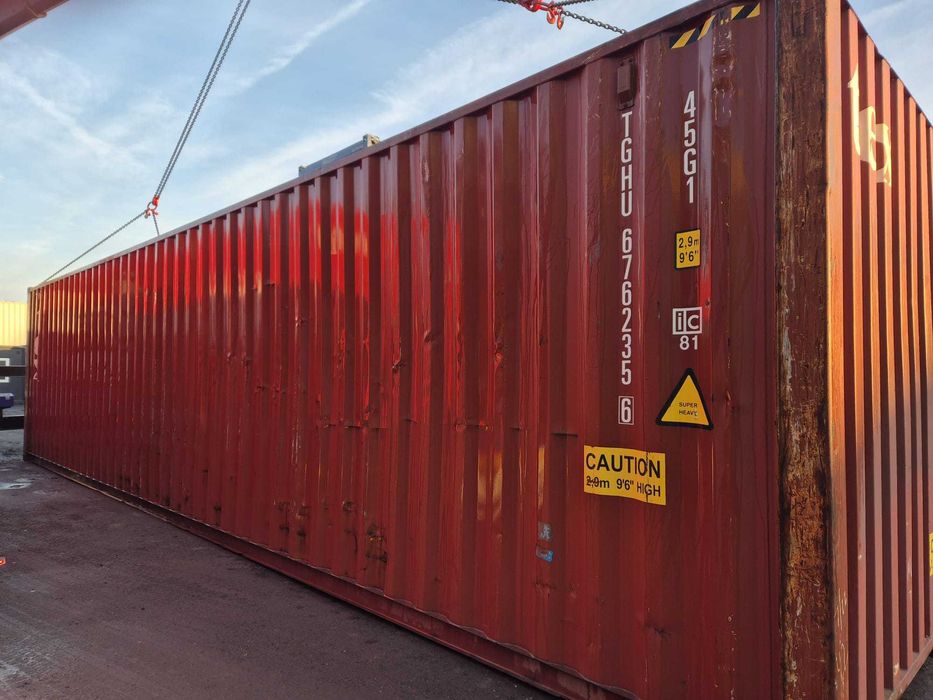 Kontenery magazynowe Używane 40'HC podwyższane