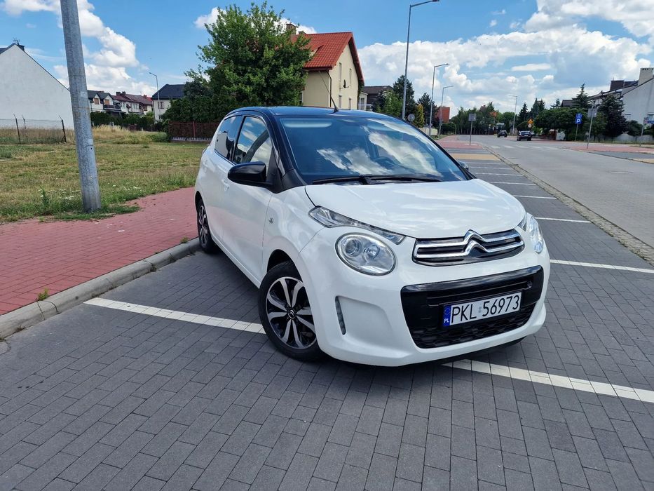 Citroën C1 CZARNY DACH Alufelgi 5 Drzwi Klimatyzacja Kamera Cofania Czarne Szyby