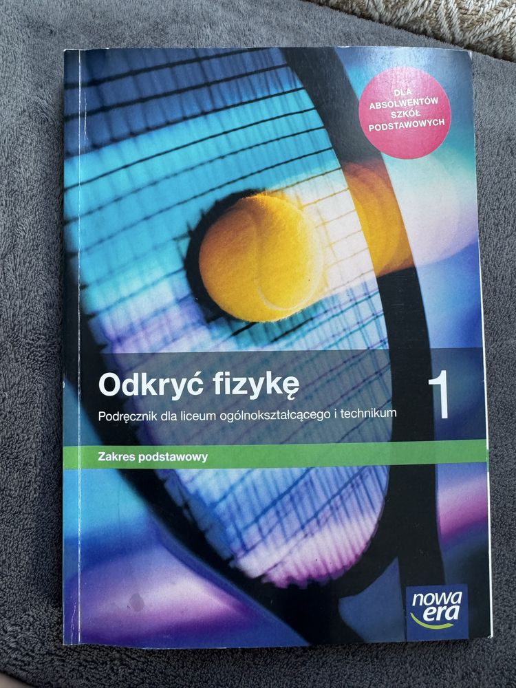 Odkryć fizykę podręcznik klasa 1