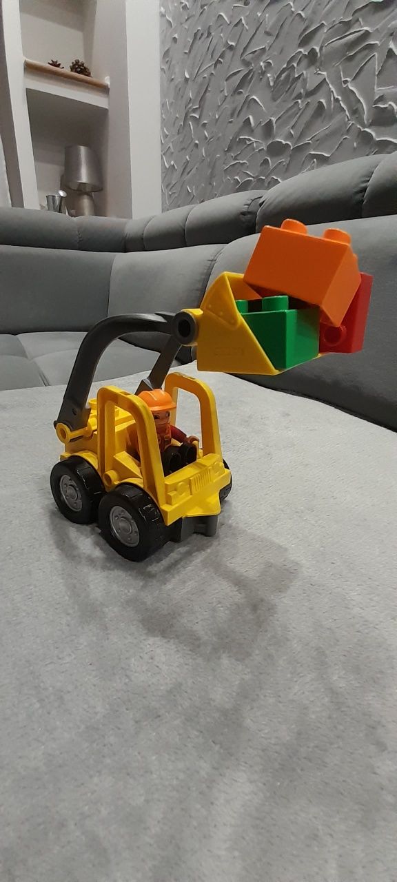 Koparka/ładowarka lego duplo 10520