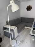 IKEA HEKTAR Lampa podłogowa BIAŁA 181cm