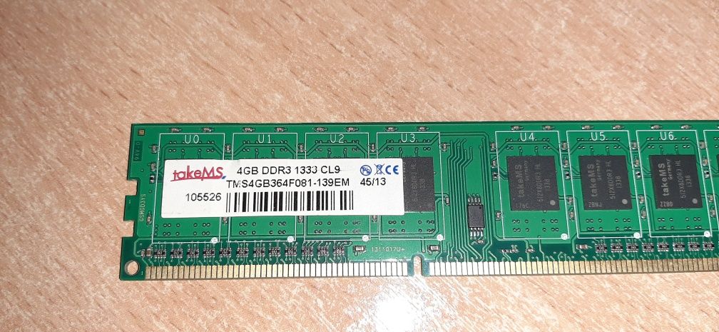 TakeМs 4gb 1333 DDR3