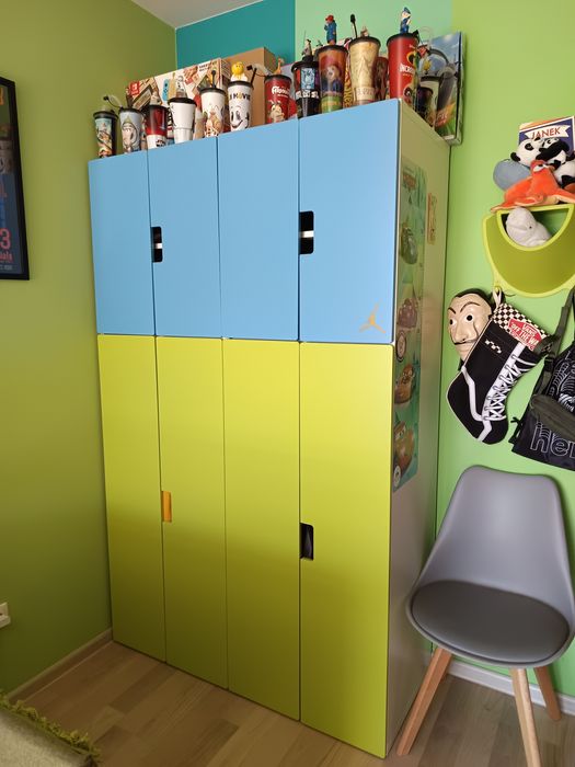 Meble IKEA Stuva: podwójna szafa, podwójna komoda, stan bdb