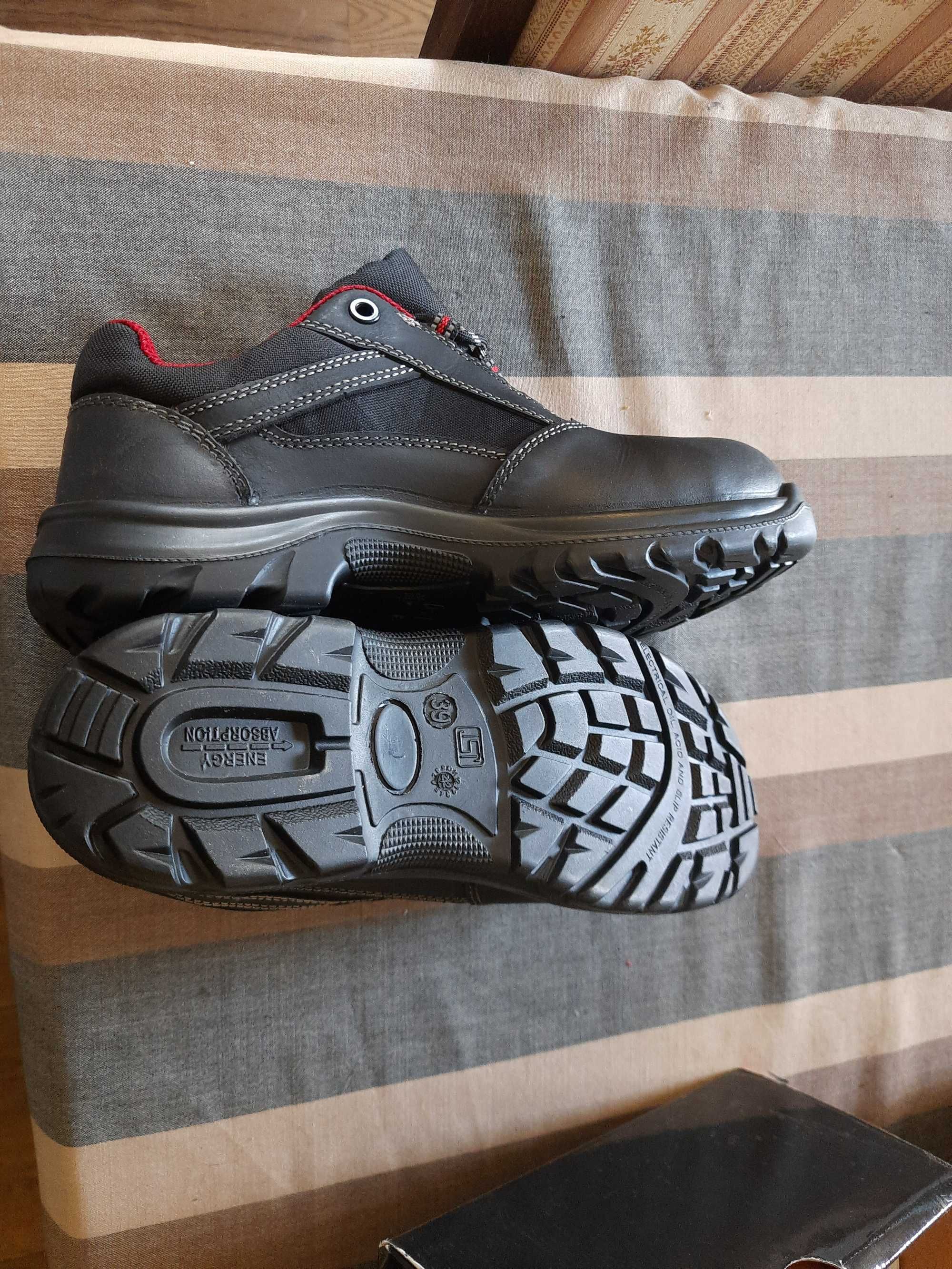 Buty rochronne robocze Heckel Uniseks Focus, skóra,  nowe, niska cena