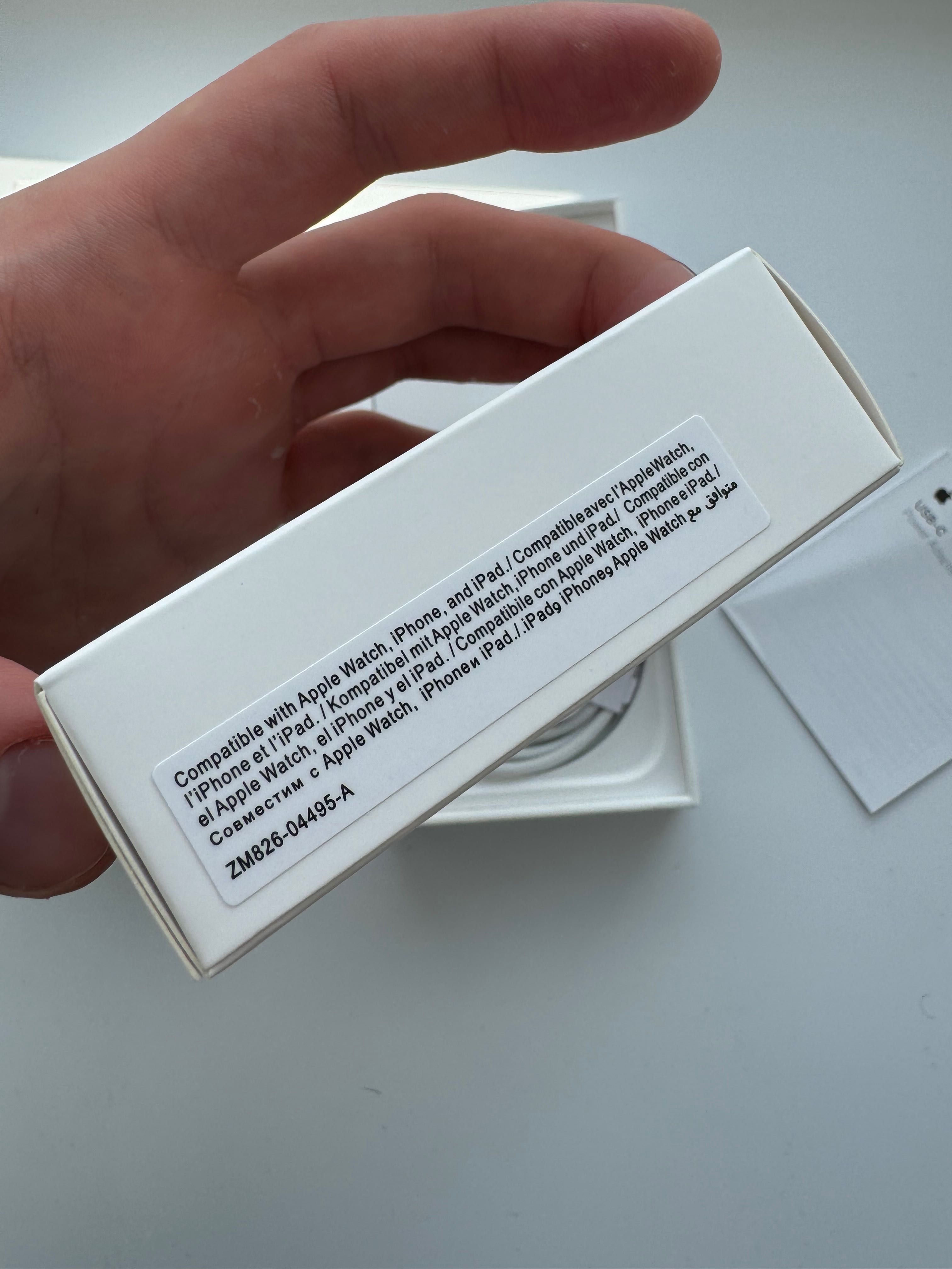 Оригинал швидкісна зарядка 20W оет Apple iPhone Type-C Lightning