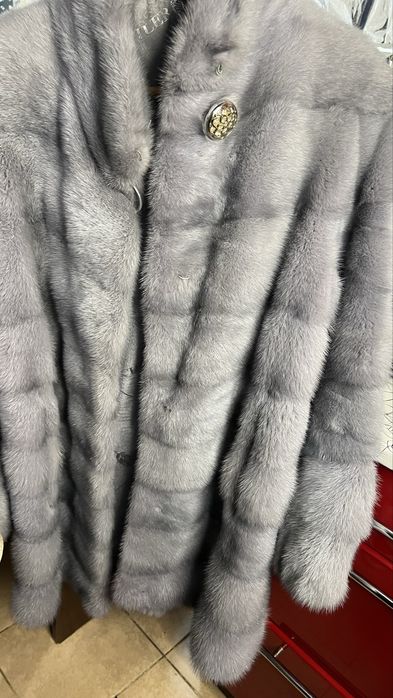 Шуба норкова натуральна