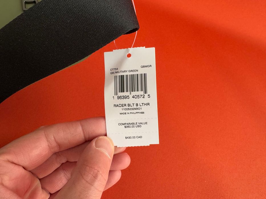 Coach Racer Belt Bag Оригінал шкіряна сумка Бананка через плече NEW