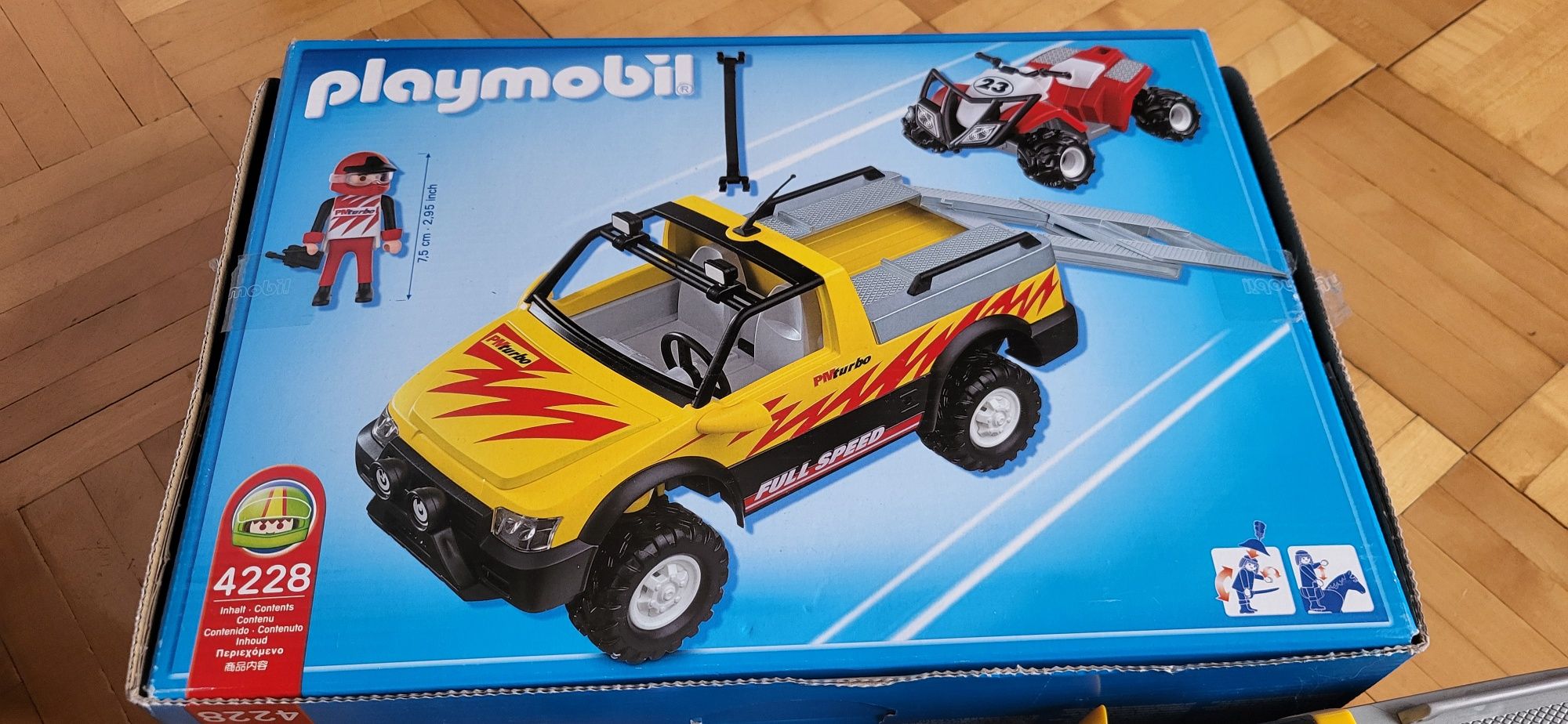 Playmobil 4228 samochod terenowy z quadem