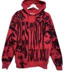 SICK MIND bluza kangurka unikat M L street art graffiti custom