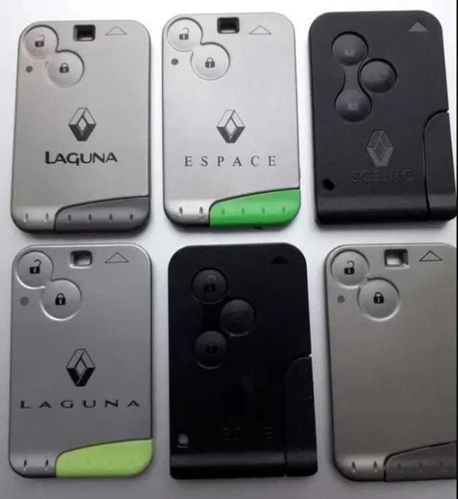 Karta Renault Laguna Espace Megane Scenic kodowanie dorabianie WŁ