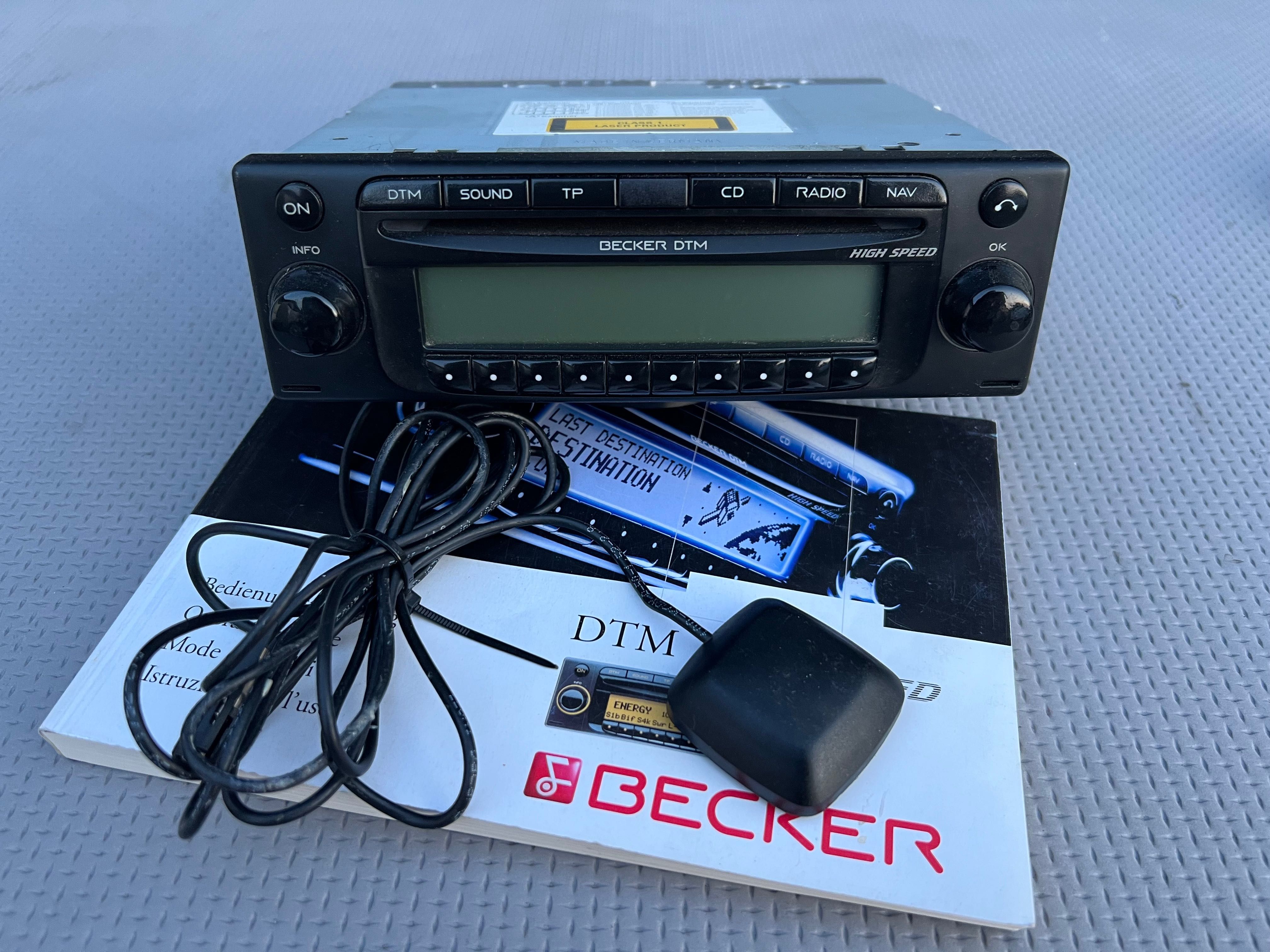 Becker DTM High Speed - BE 7913 - Radio - CD - Nawigacja