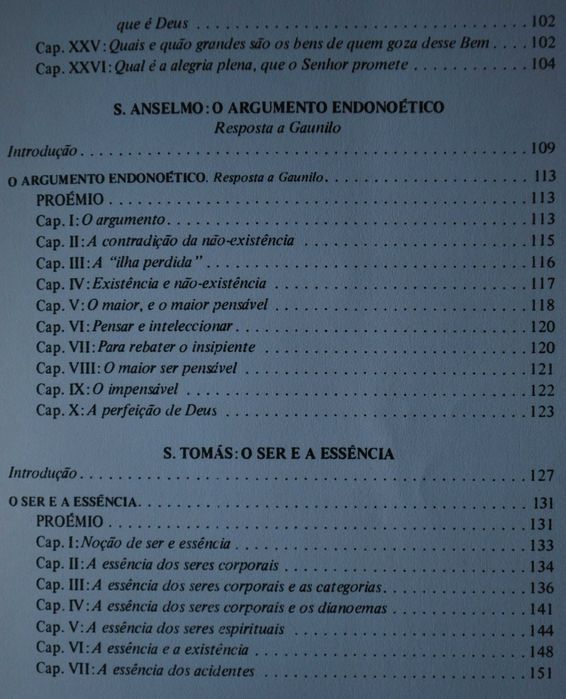 Opúsculos Selectos da Filosofia Medieval - Ano Edição 1984