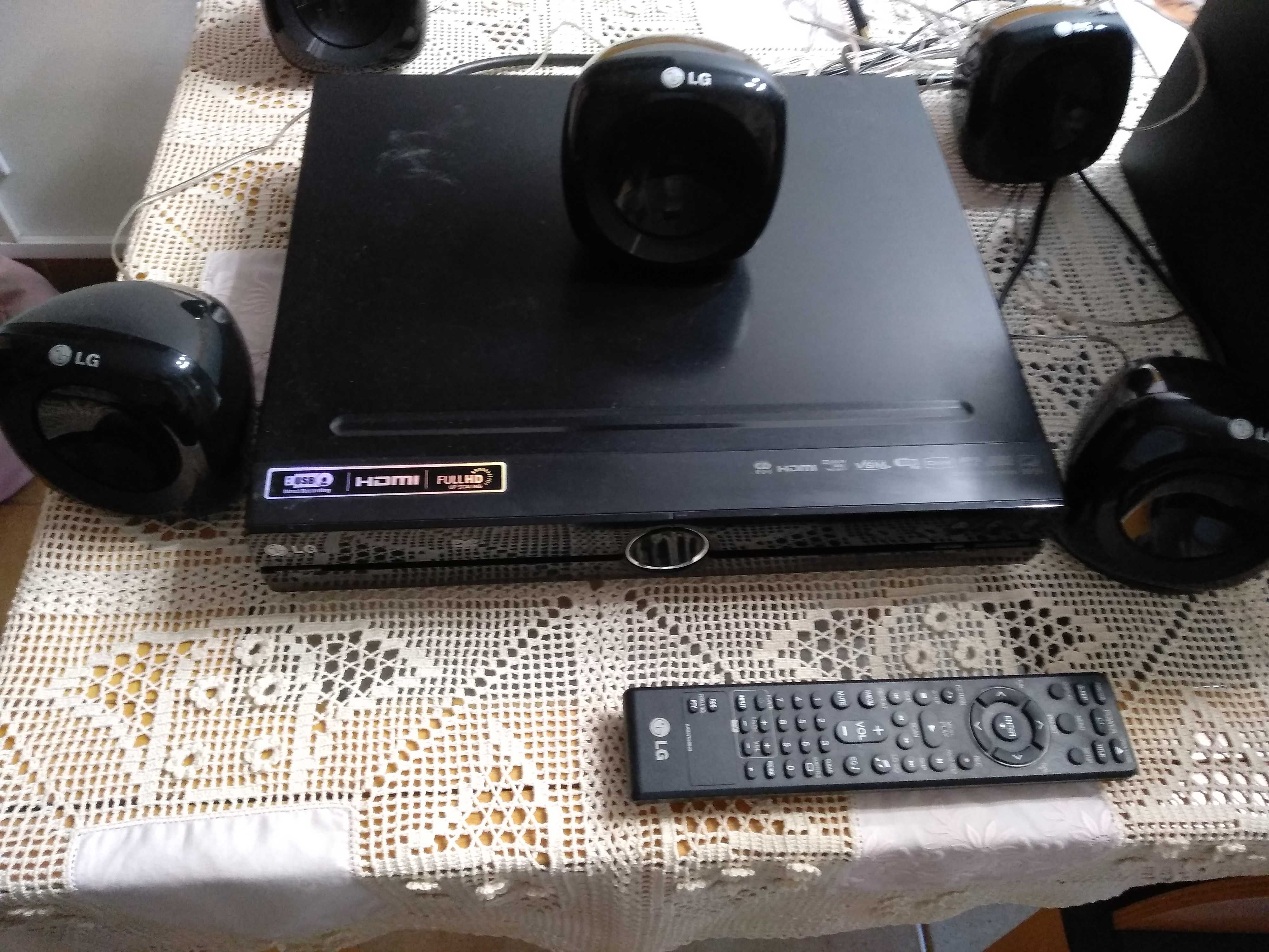 Soundrond,DVD Receiver System, MODELO LG HT305SU. Com DVD, rádio, ...