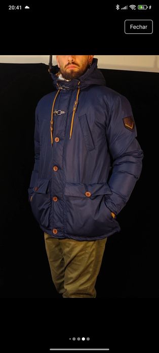 Blusão Homem Springfield L Como Novo