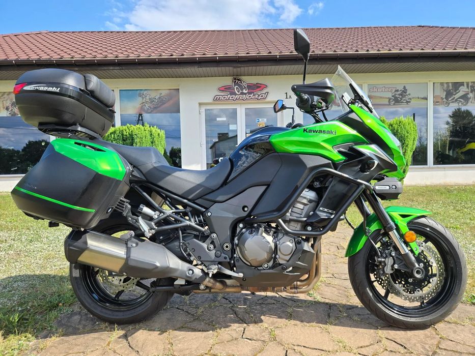 Kawasaki Versys 1000 Tourer Plus ABS, 3 kufry