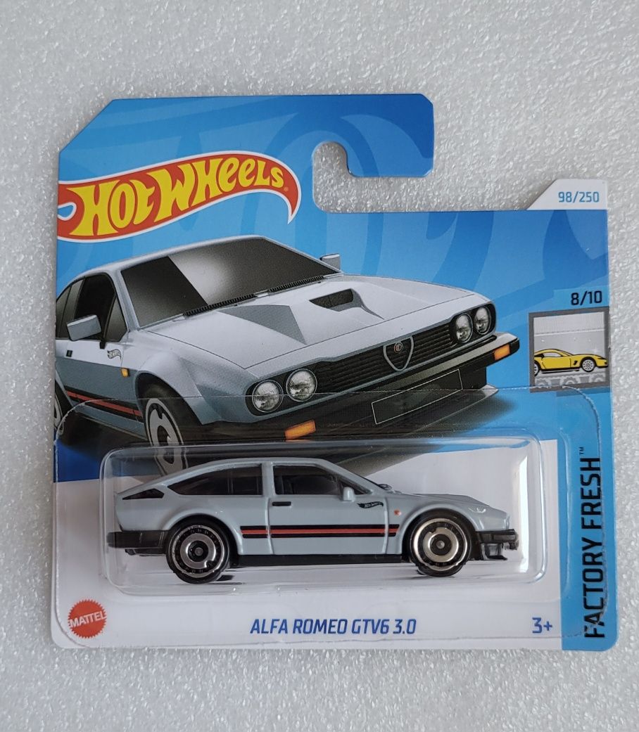 Alfa Romeo GTV6 3.0 gray Hot Wheels