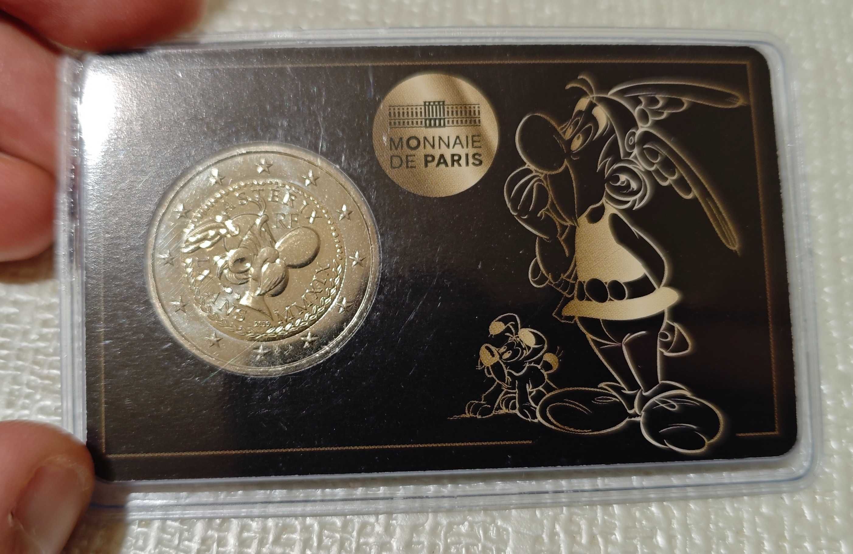 Moeda 2€ coincard Asterix