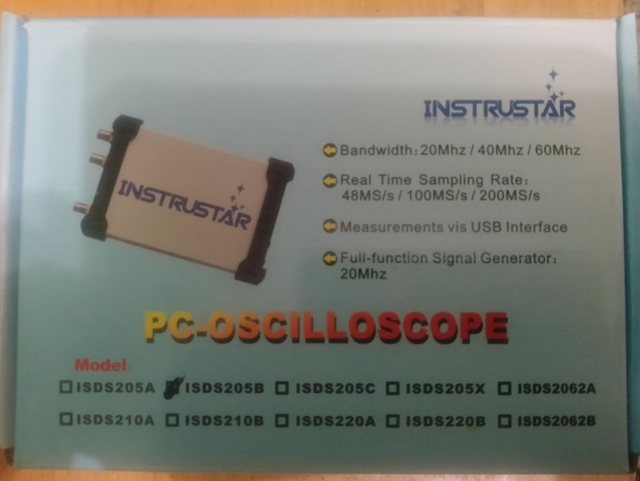 Осцилограф Instrustar ISDS205A