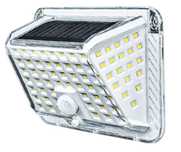 Lampa solarna kinkiet 90 LED czujnik ruchu zmierzchu IP65 250lm