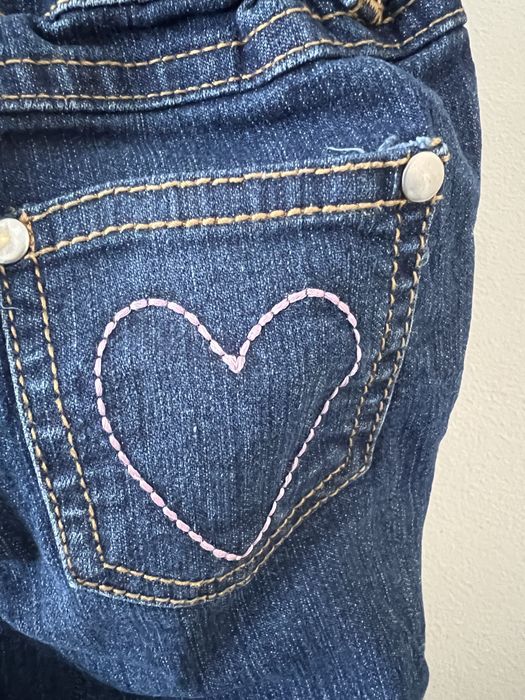 Lily&Jack elastyczne spodnie dżinsowe jeansowe rurki zara r. 6-12 mc