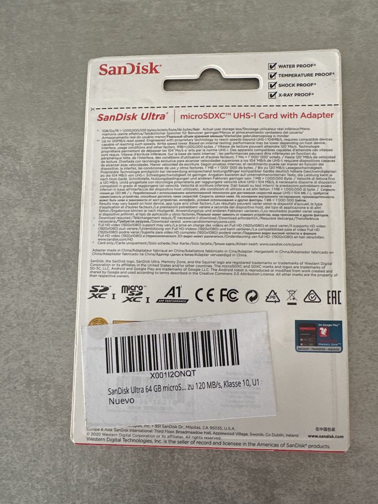 Karta pamięci SanDisk 64GB