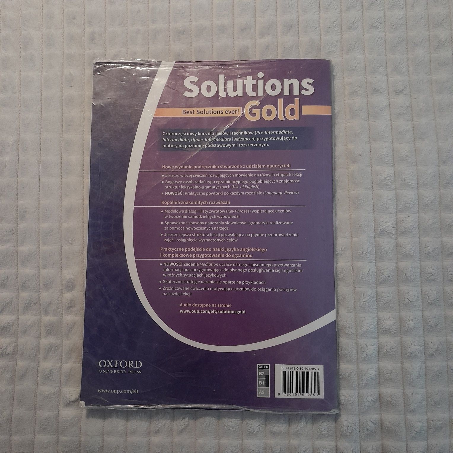 Podręcznik Solutions Gold - Oxford