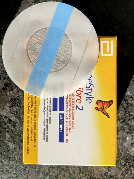 Sensor Freestyle LIBRE 2. Ważny do 12-2026. PLASTER GRATIS. Trójmiasto