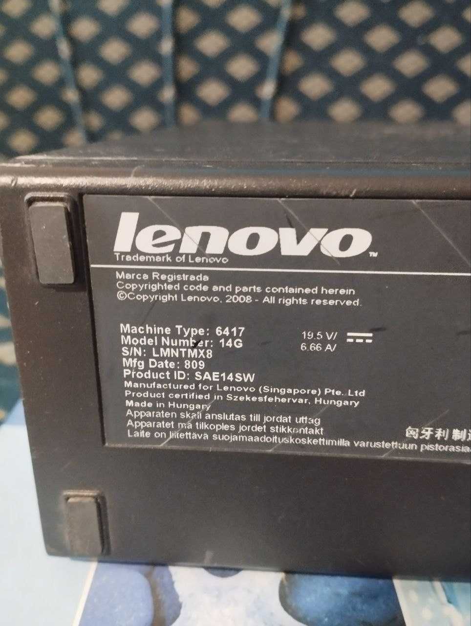 Lenovo 6417 mini PC невеликий ПК AMD 2.1 GHz 2 DDR, 160 HDD