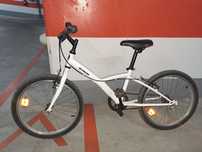 Bicicleta criança roda 20 btwin