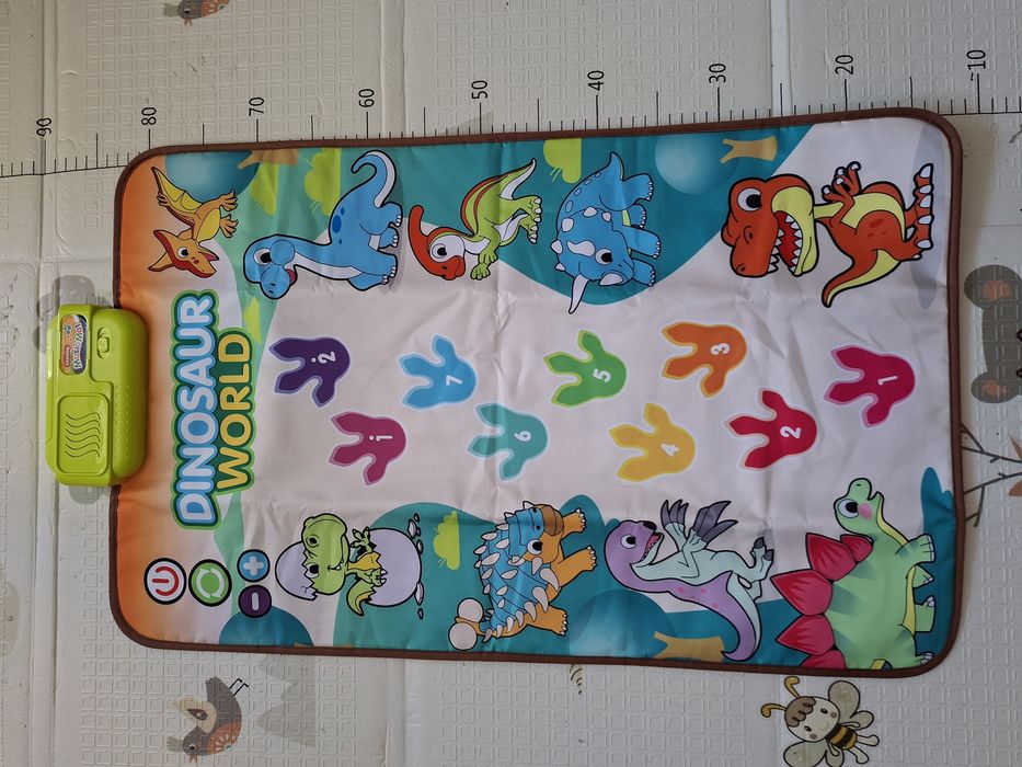 Музичний коврик із динозаврами. Baby toddler mat dinosaur