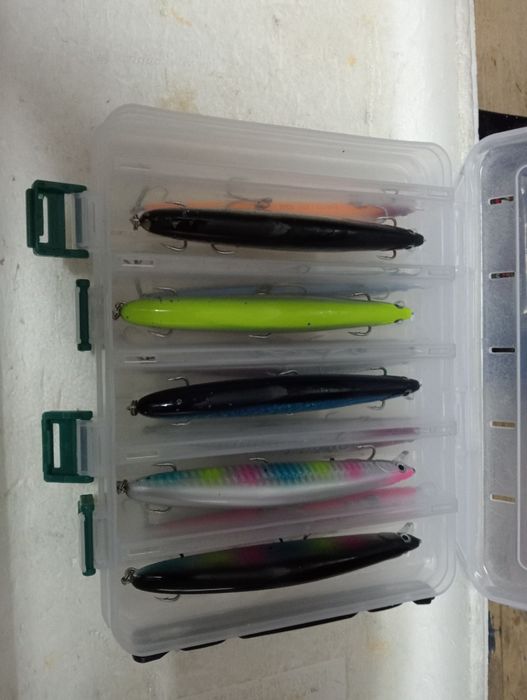 Amostras de pesca spinning