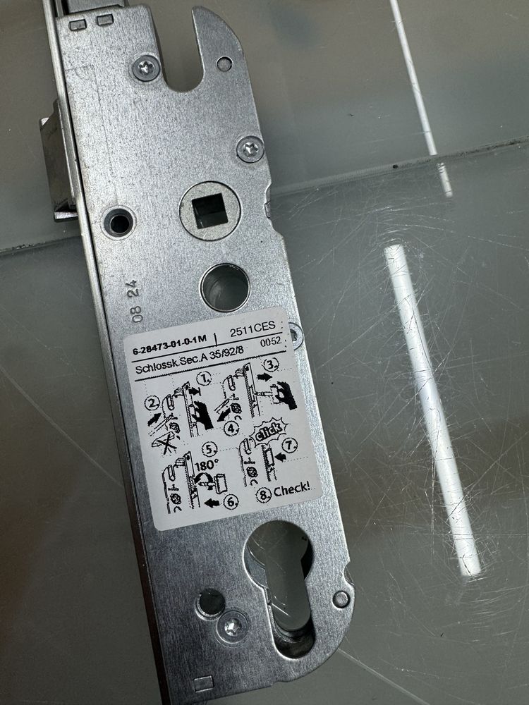 Fechadura 3 pontos  marca Gu
