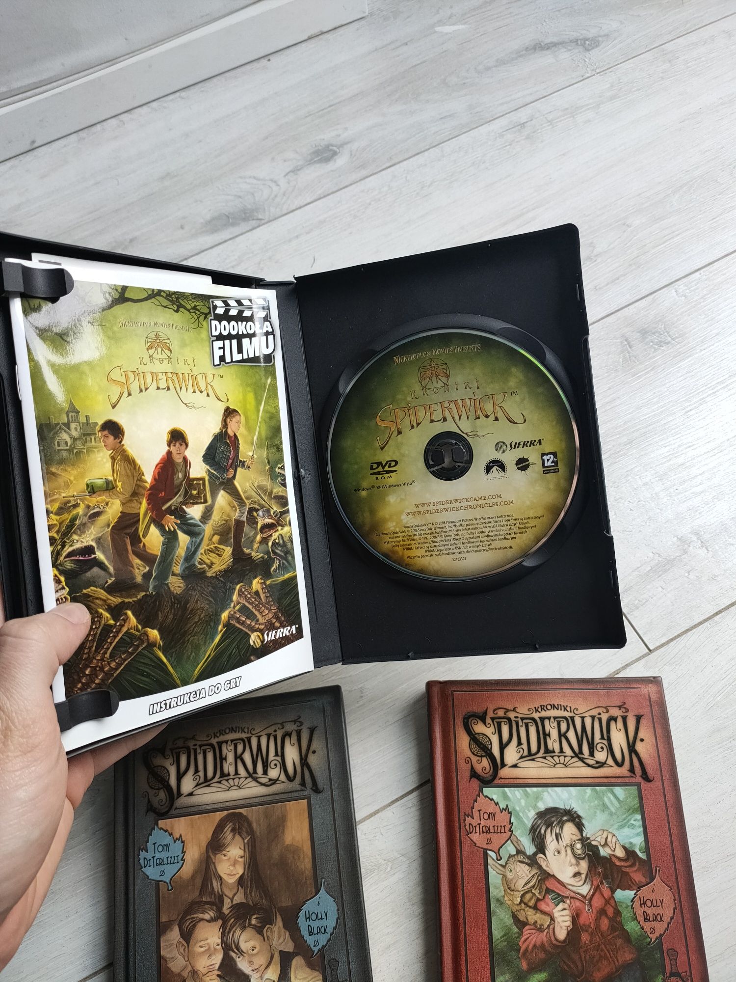 Książka Spiderwick cz.1 i cz.2