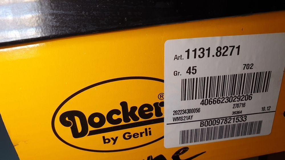 Buty nowe męskie zimowe ocieplane Dockers by Gerli rozmiar 45