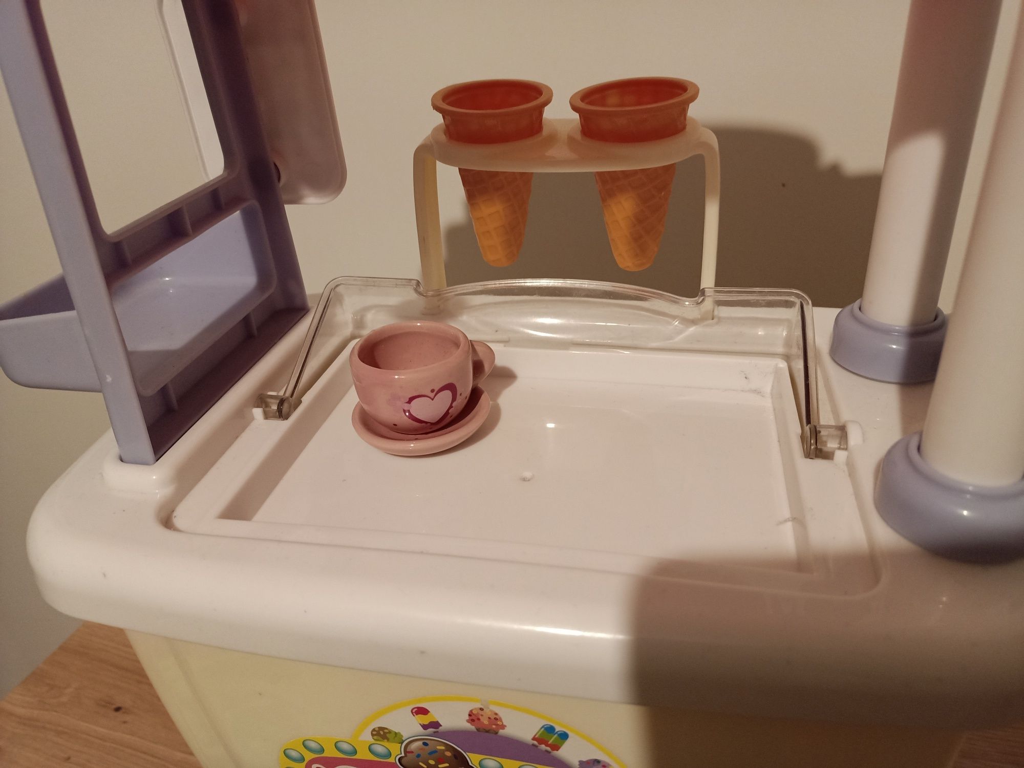 Smyk. Dough Ice Dream Cart, Lodziarnia do masy plastycznej.