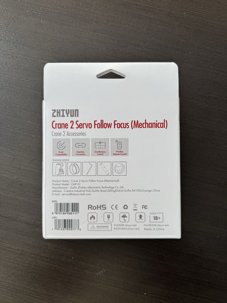 Crane 2 Servo Follow Focus (selado)