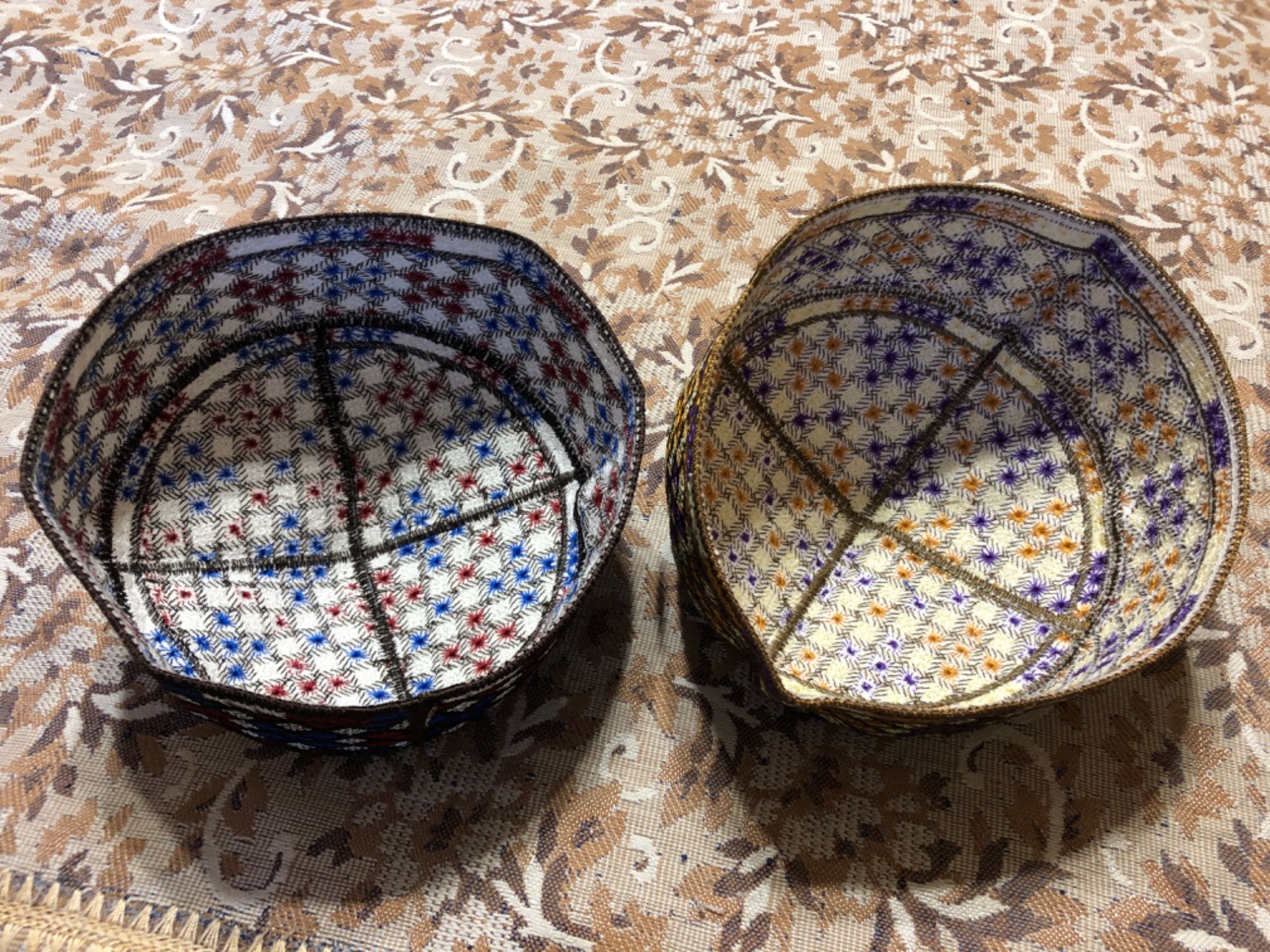 тюбетейка шапка для хаджу Peci ovais motif