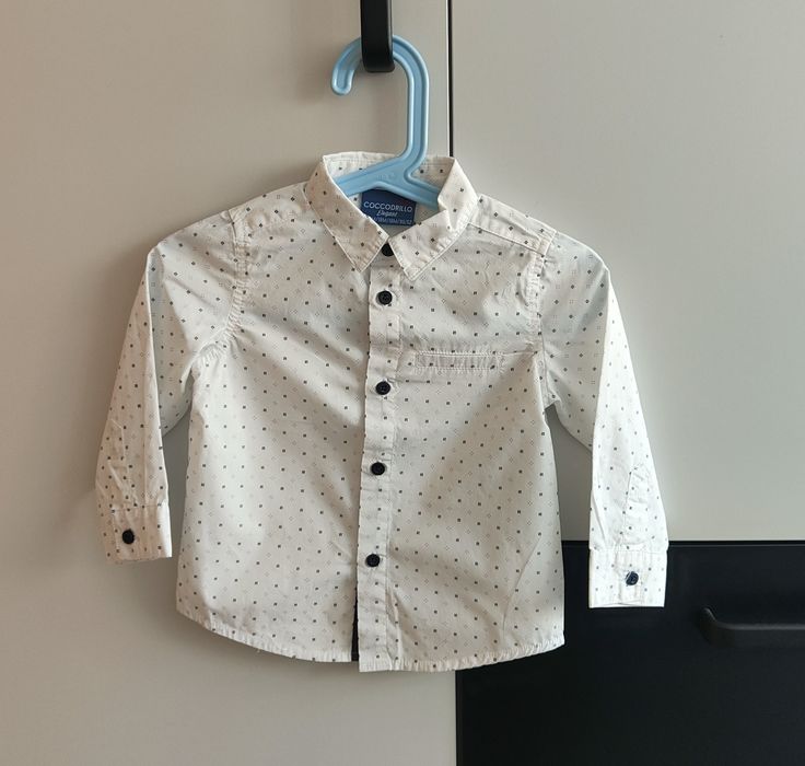 Śliczna biała koszula rozmiar 86