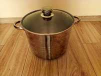 Duży garnek z pokrywką 9,5l średnica 26cm