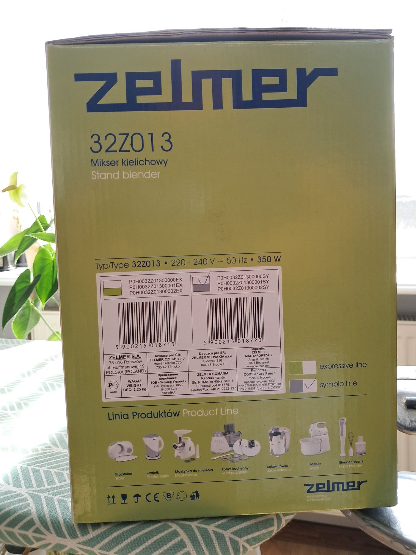 Mikser kielichowy Zelmer blender   Nowy 32Z013