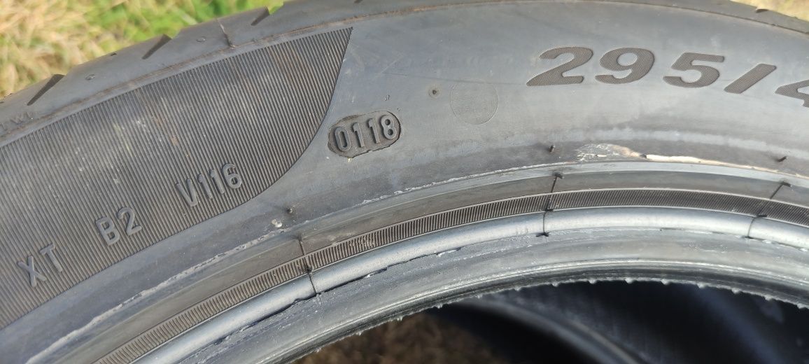 Opony letnie z 2018r 5mm 295/40/20 Pirelli 1N