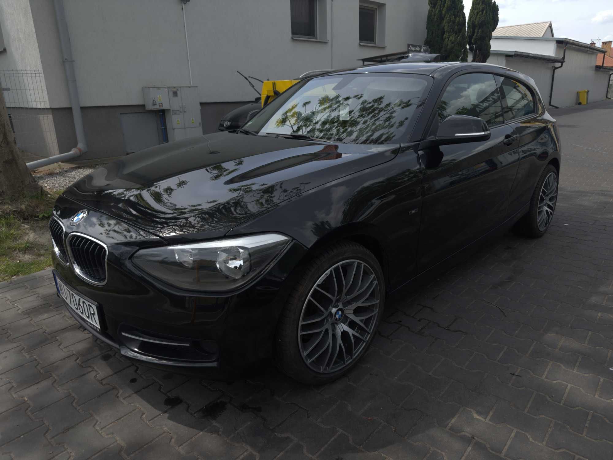 BMW 1 2.0d Sport Line Kubełkowe Fotele BEZWYPADKOWE