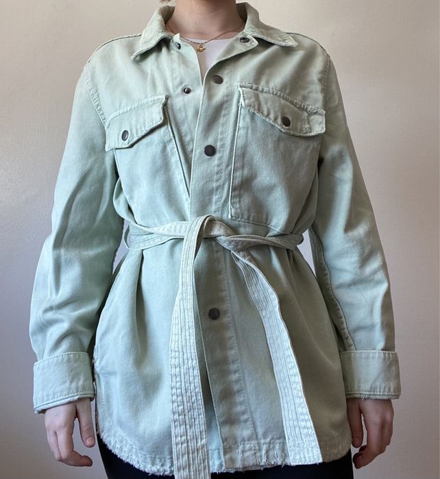 Casaco Zara oversized