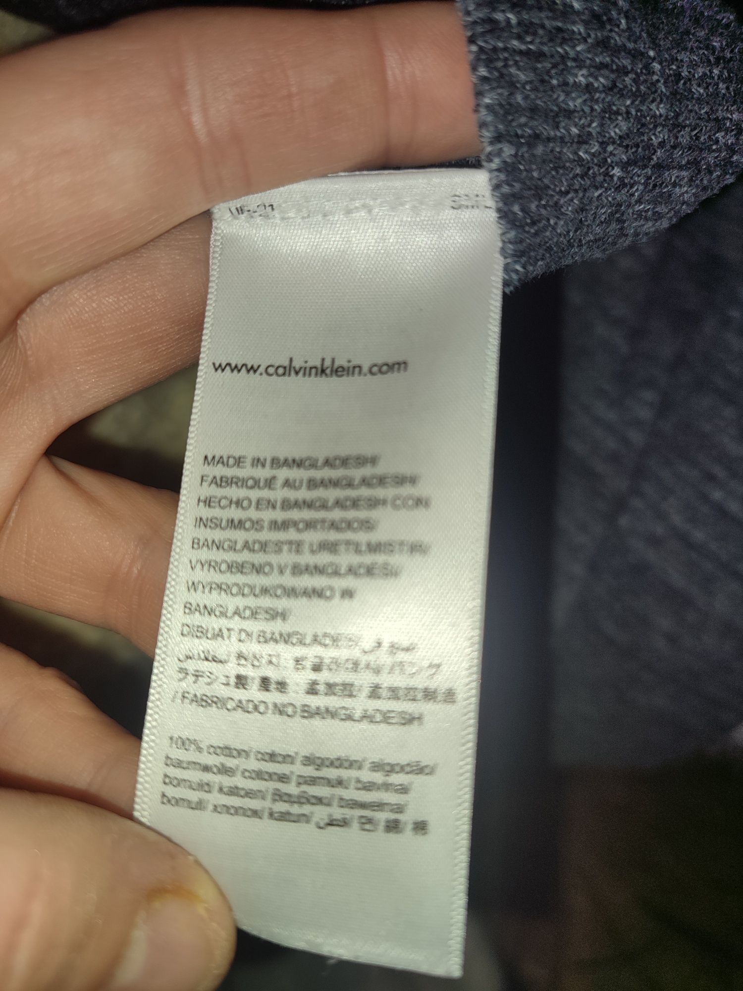 Sweter Vintage  męski Calvin Klein roz L