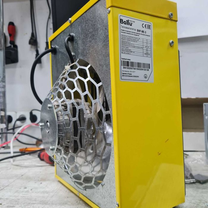 Теплова гармата, обігрівач, калорифер, Ballu BHP-ME-3, 3кВт