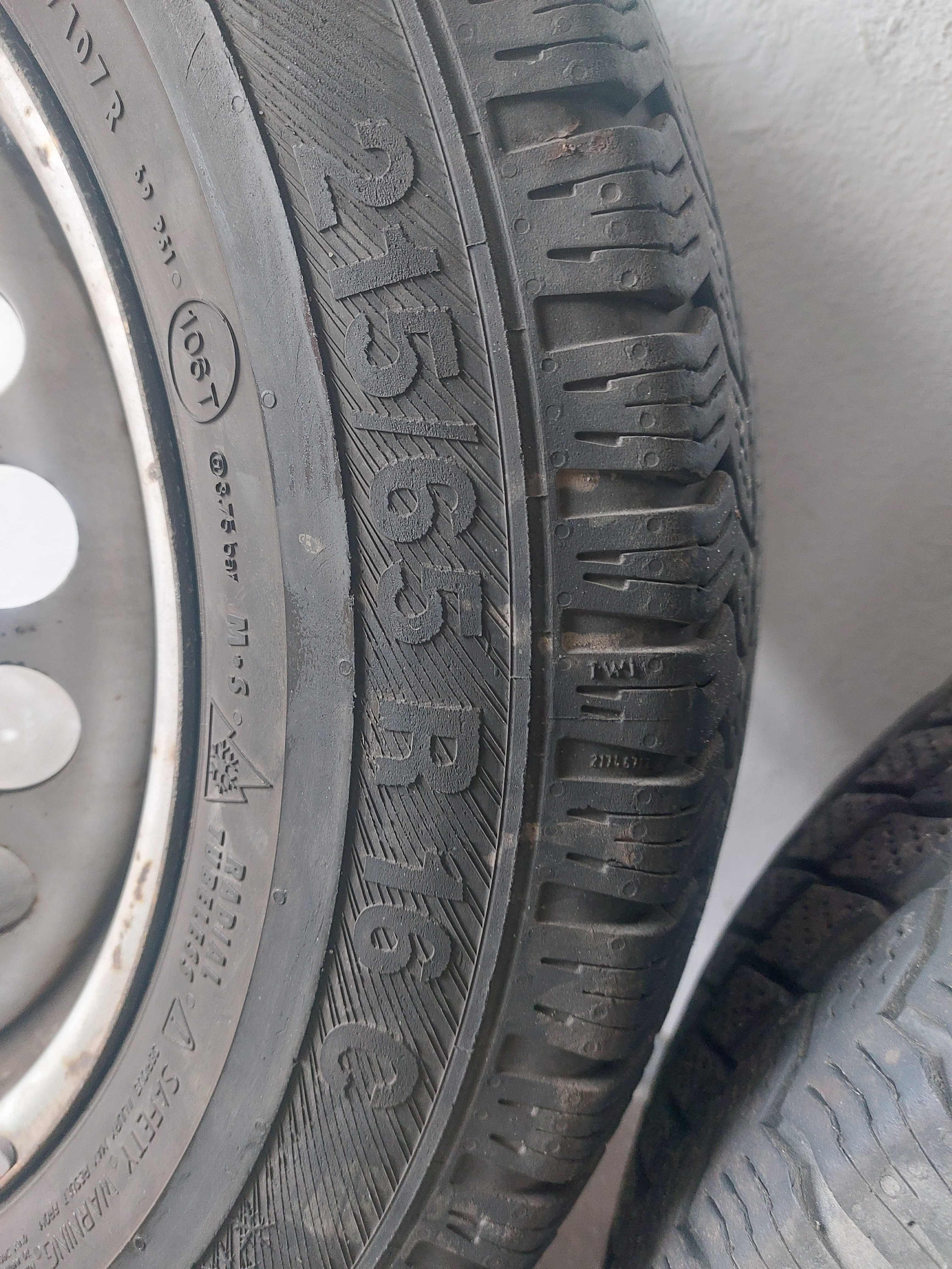 Opony koła 215/65 R16C 4szt