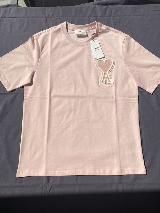 Tshirt Ami Paris rosa claro